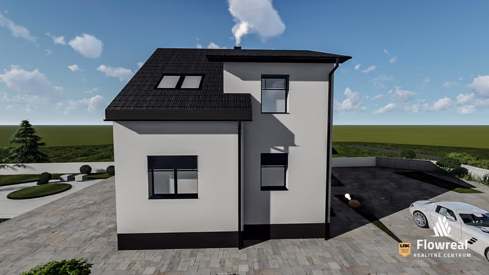 House, 5 rooms, Ilava – house exterior (Visualisation, not a photo of the actual condition)