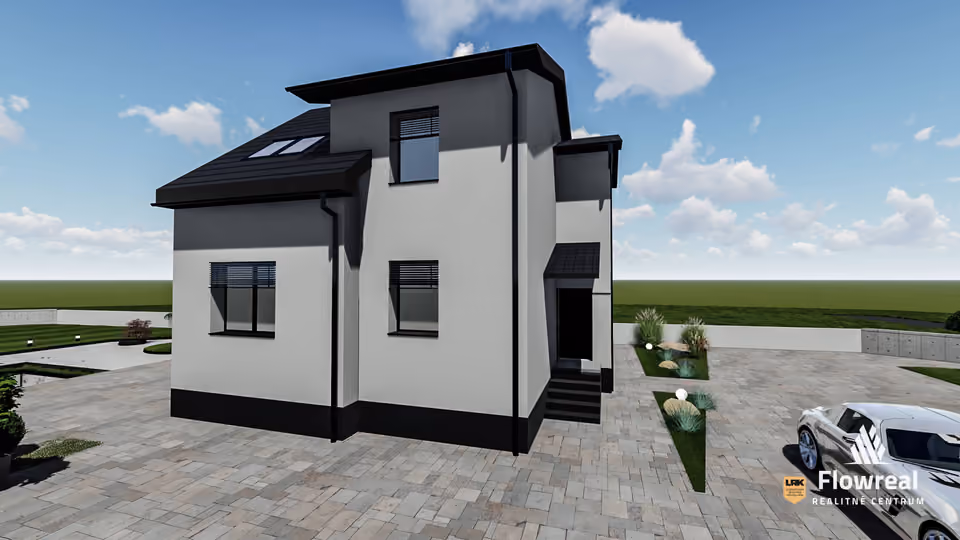 House, 5 rooms, Ilava – house exterior (Visualisation, not a photo of the actual condition)