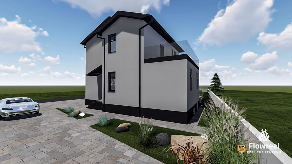 House, 5 rooms, Ilava – house exterior (Visualisation, not a photo of the actual condition)