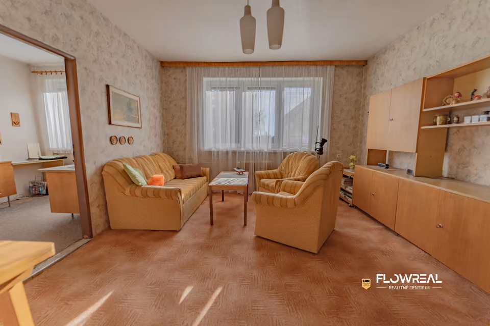 4-Zimmer-Wohnung, Trenčín – Centrum – Wohnzimmer