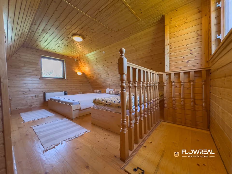 Дача, 3 кімнати, Horná Súča – Dúbrava – спальня