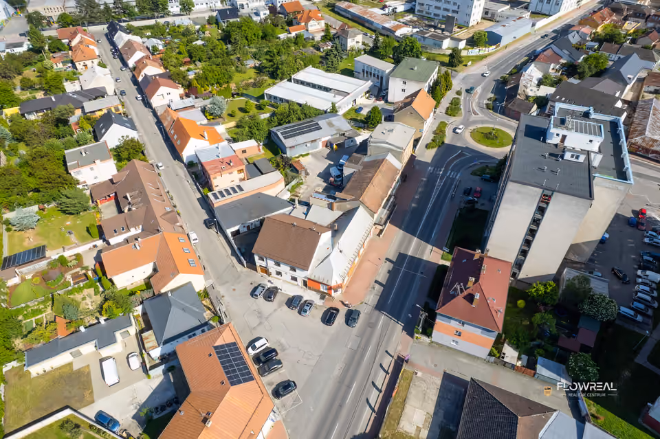 Комерційна нерухомість, Nové Mesto nad Váhom – околиці з дрона