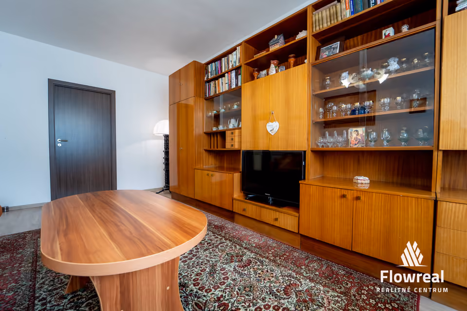 4-room flat, Trenčianske Teplice – living room