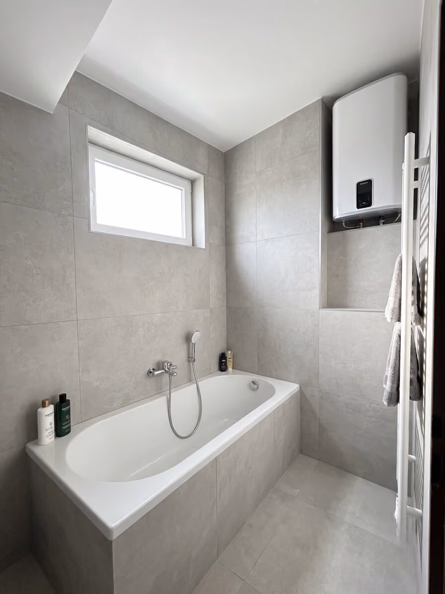 3-Zimmer-Wohnung, Trenčín – Opatová – Badezimmer (Visualisierung, kein Foto des tatsächlichen Zustands)